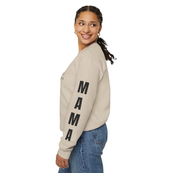 10462596565329561711_2048.jpeg Minimalist MAMA Sleeve Print Sweatshirt | Division of Motherhood Crewneck
