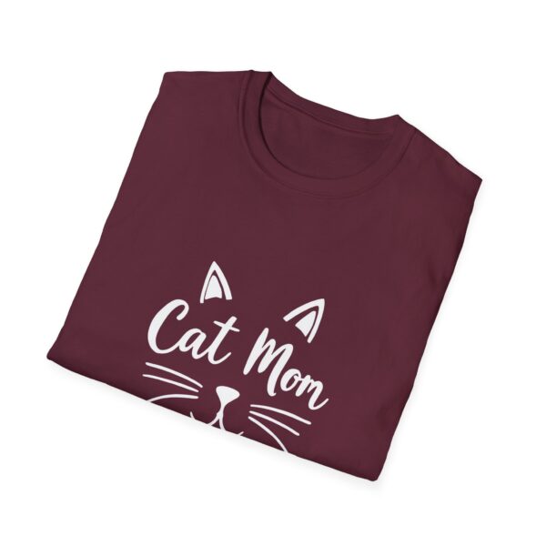 11012665675178493894_2048.jpeg Minimalist Cat Mom T-Shirt - Artistic Line Art Graphic Tee