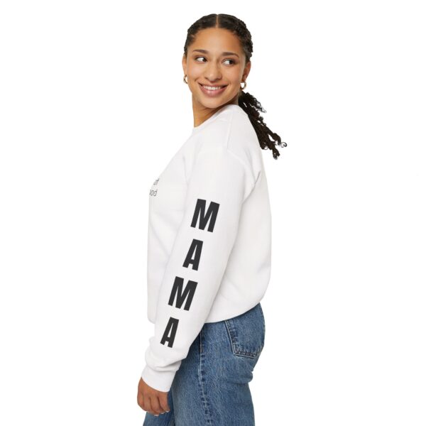 1152106095534971719_2048.jpeg Minimalist MAMA Sleeve Print Sweatshirt | Division of Motherhood Crewneck