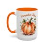 Pumpkin Time Coffee Mug, Fall Decor Coffee Cup, Autumn Mug Gift, Seasonal Mug