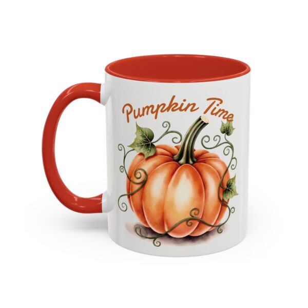 Pumpkin Time Coffee Mug, Fall Decor Coffee Cup, Autumn Mug Gift, Seasonal Mug