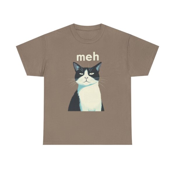 13802416960682887132_2048.jpeg Meh Tuxedo Cat Unisex T-Shirt | Sarcastic Introvert Graphic Tee