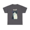 14074442734341871479_2048.jpeg Meh Tuxedo Cat Unisex T-Shirt | Sarcastic Introvert Graphic Tee