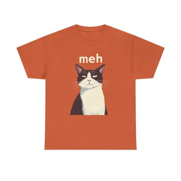 14793981495435667593_2048.jpeg Meh Tuxedo Cat Unisex T-Shirt | Sarcastic Introvert Graphic Tee