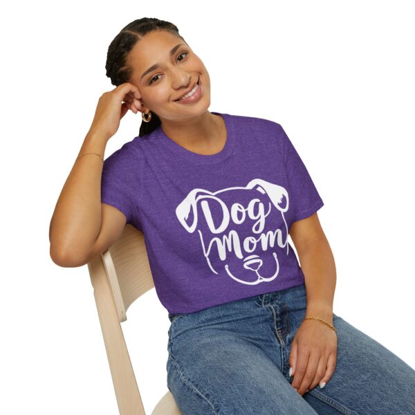 15452902624931254862_2048.jpeg Cute Dog Mom Graphic T-Shirt - Minimalist Pet Lover Apparel