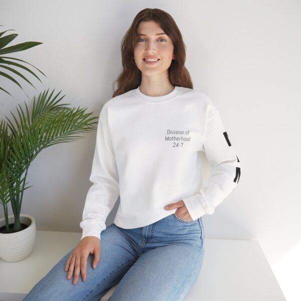 15462438609501787503_2048.jpeg Minimalist MAMA Sleeve Print Sweatshirt | Division of Motherhood Crewneck