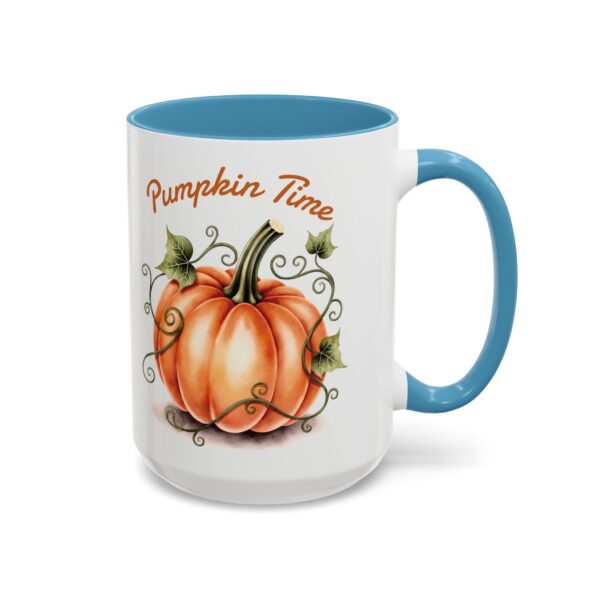 Pumpkin Time Coffee Mug, Fall Decor Coffee Cup, Autumn Mug Gift, Seasonal Mug