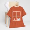 Peeking Cat Window T-Shirt  Cute Cat Graphic Tee