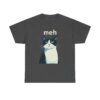 16303528335511609895_2048.jpeg Meh Tuxedo Cat Unisex T-Shirt | Sarcastic Introvert Graphic Tee