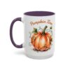 Pumpkin Time Coffee Mug, Fall Decor Coffee Cup, Autumn Mug Gift, Seasonal Mug
