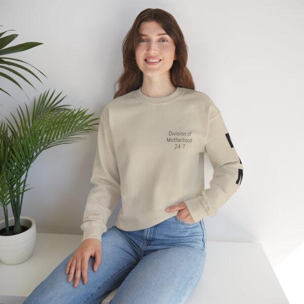 16884350561091037663_2048.jpeg Minimalist MAMA Sleeve Print Sweatshirt | Division of Motherhood Crewneck