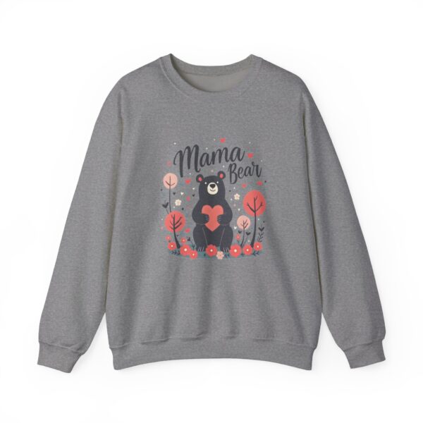 Mama Bear Mother’s Day Sweatshirt Cute Floral Design, Gift for Mom, Birthday