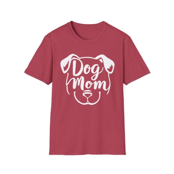 17396384429488928901_2048.jpeg Cute Dog Mom Graphic T-Shirt - Minimalist Pet Lover Apparel