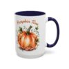 Pumpkin Time Coffee Mug, Fall Decor Coffee Cup, Autumn Mug Gift, Seasonal Mug