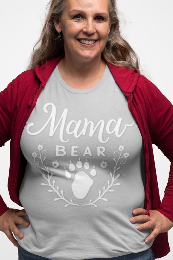 Mama Bear T-Shirt - Perfect Gift for Moms, Nature Lovers, Baby Showers, Family