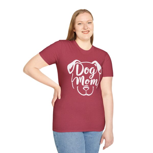3308426909087325546_2048.jpeg Cute Dog Mom Graphic T-Shirt - Minimalist Pet Lover Apparel