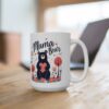 Mama Bear Mug , Cute Mother’s Day Mug, Gift for Mom, Heart, Floral Design