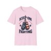 Vintage Patriotic Boxing Gloves T-Shirt | Keep On Fighting Graphic Tee