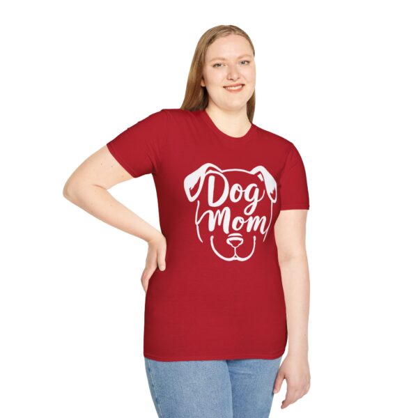 4376224481707581590_2048.jpeg Cute Dog Mom Graphic T-Shirt - Minimalist Pet Lover Apparel