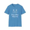 Purr More Hiss Less T-Shirt Funny Cat Lover Tee Positive Message Humorous