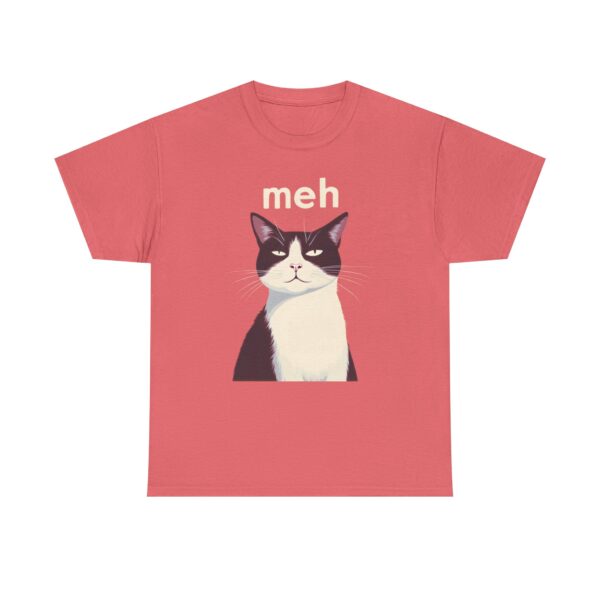 5956880965880493068_2048.jpeg Meh Tuxedo Cat Unisex T-Shirt | Sarcastic Introvert Graphic Tee