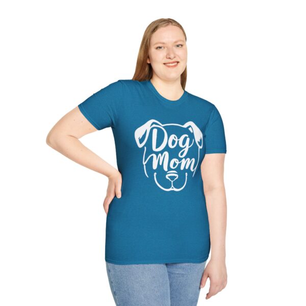 7444631127857438406_2048.jpeg Cute Dog Mom Graphic T-Shirt - Minimalist Pet Lover Apparel