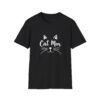 7604055656509603474_2048.jpeg Minimalist Cat Mom T-Shirt - Artistic Line Art Graphic Tee
