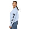 8064946951838086817_2048.jpeg Minimalist MAMA Sleeve Print Sweatshirt | Division of Motherhood Crewneck