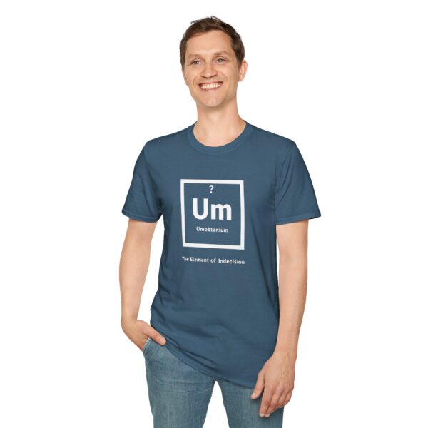 8310273233385223306_2048.jpeg Periodic Table "Um" Indecision Shirt | Clever Science Humor Tee
