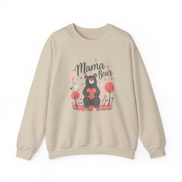 Mama Bear Mother’s Day Sweatshirt Cute Floral Design, Gift for Mom, Birthday