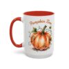 Pumpkin Time Coffee Mug, Fall Decor Coffee Cup, Autumn Mug Gift, Seasonal Mug