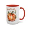 Pumpkin Time Coffee Mug, Fall Decor Coffee Cup, Autumn Mug Gift, Seasonal Mug