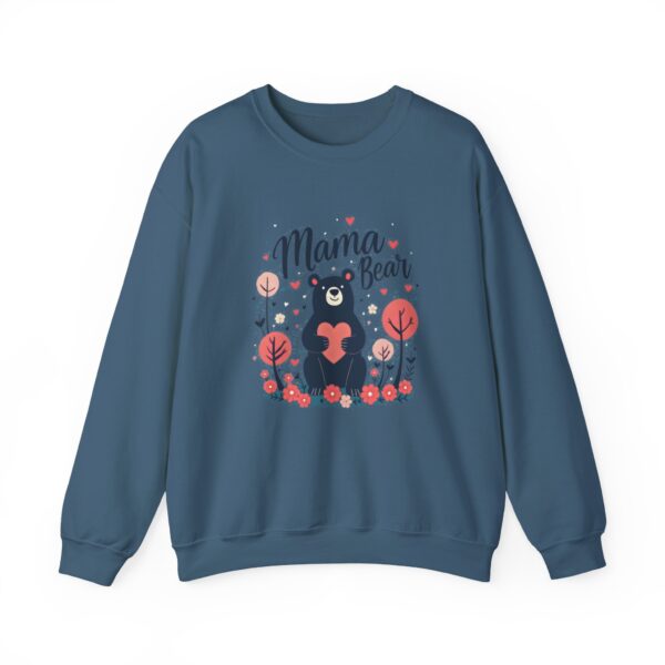 Mama Bear Mother’s Day Sweatshirt Cute Floral Design, Gift for Mom, Birthday