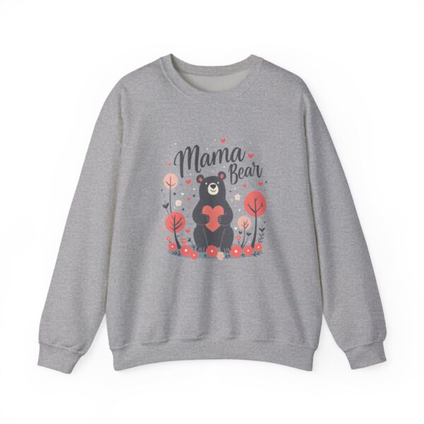 Mama Bear Mother’s Day Sweatshirt Cute Floral Design, Gift for Mom, Birthday