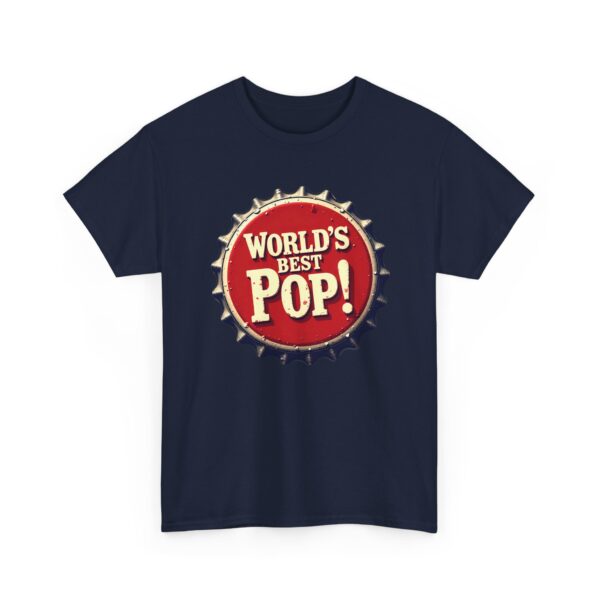 1074872788698196181_2048.jpeg World's Best Pop Vintage Bottle Cap Men's T-Shirt | Retro Graphic Tee