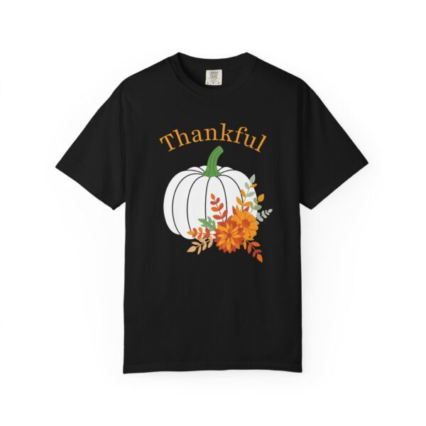 10397915414670090635_2048.jpeg Thankful" Floral Pumpkin Comfort Colors Graphic Tee