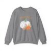 13967865382871391901_2048.jpeg Thankful Sweatshirt Floral Pumpkin Fall Crewneck Thanksgiving Sweatshirt