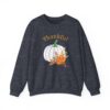 1549295441412139160_2048.jpeg Thankful Sweatshirt Floral Pumpkin Fall Crewneck Thanksgiving Sweatshirt