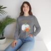 16195662064848834157_2048.jpeg Thankful Sweatshirt Floral Pumpkin Fall Crewneck Thanksgiving Sweatshirt