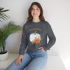 16432184834616834412_2048.jpeg Thankful Sweatshirt Floral Pumpkin Fall Crewneck Thanksgiving Sweatshirt
