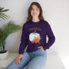 17331436150363235015_2048.jpeg Thankful Sweatshirt Floral Pumpkin Fall Crewneck Thanksgiving Sweatshirt