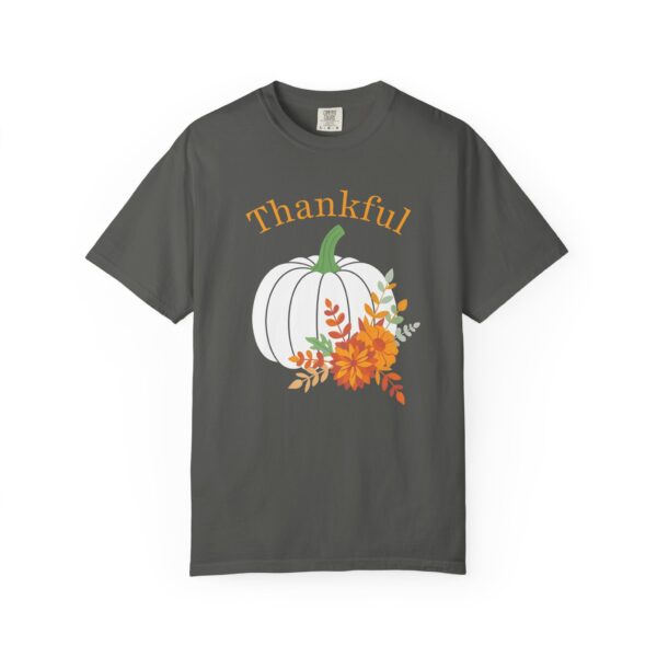 4829529590327805327_2048.jpeg Thankful" Floral Pumpkin Comfort Colors Graphic Tee