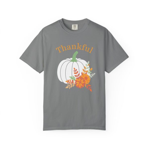 7402519429449775656_2048.jpeg Thankful" Floral Pumpkin Comfort Colors Graphic Tee