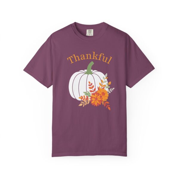 7621571146355883045_2048.jpeg Thankful" Floral Pumpkin Comfort Colors Graphic Tee