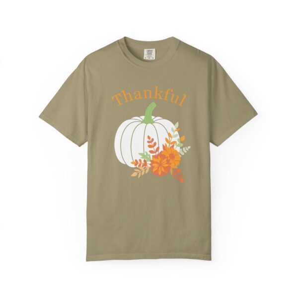 9188671436969579739_2048.jpeg Thankful" Floral Pumpkin Comfort Colors Graphic Tee